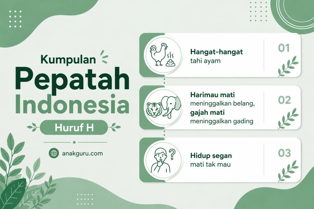 Pepatah Indonesia Huruf H