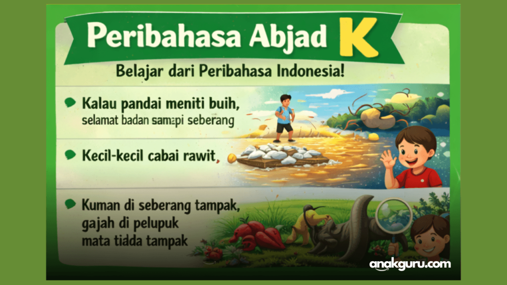 Peribahasa Abjad K