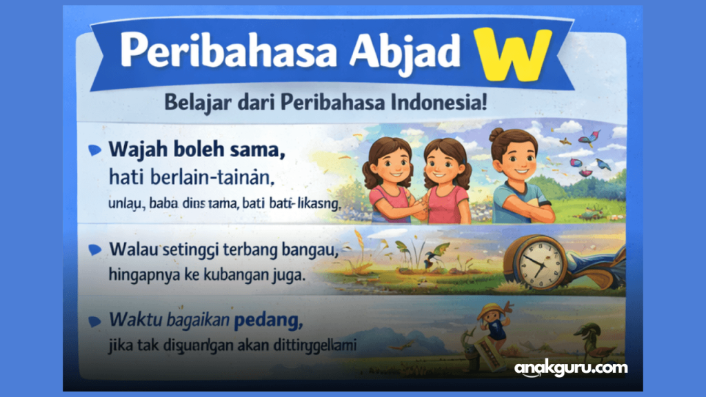 Peribahasa Abjad W
