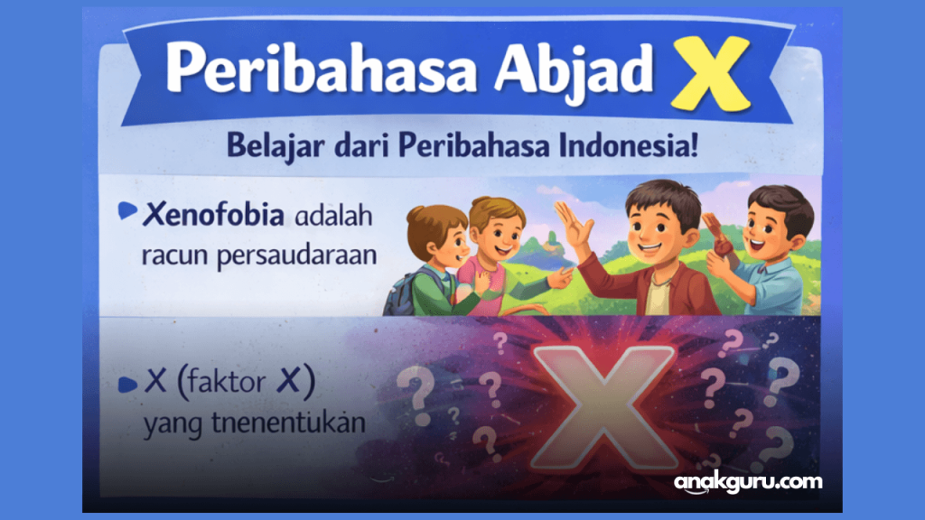Peribahasa Abjad X