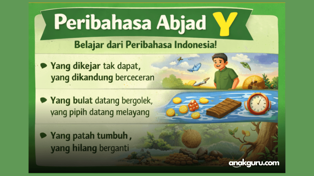Peribahasa Abjad Y