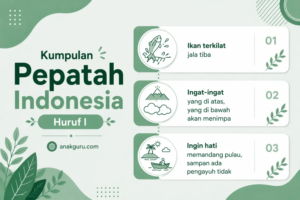 Pepatah Indonesia Huruf I