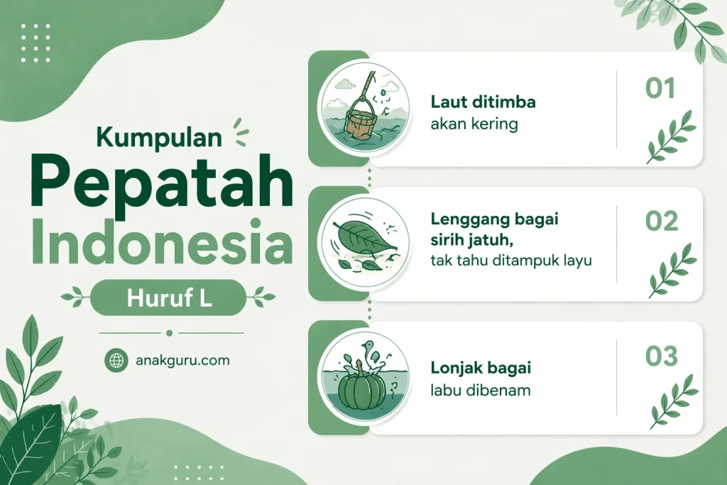 Pepatah Indonesia Huruf L