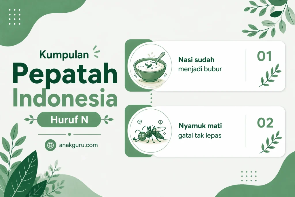 Pepatah Indonesia Huruf N