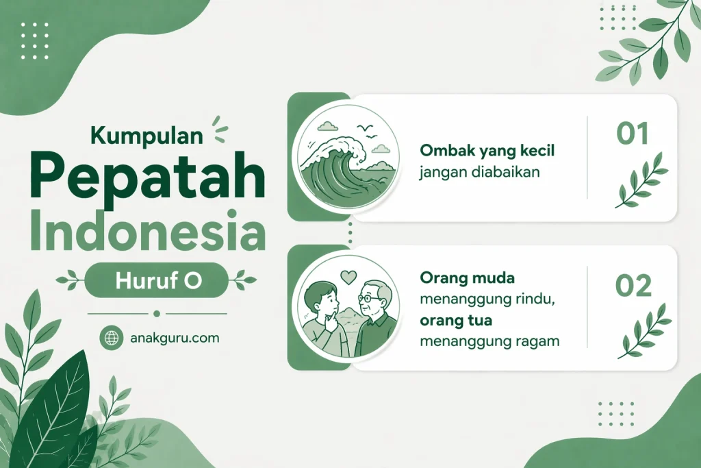 Pepatah Indonesia Huruf O