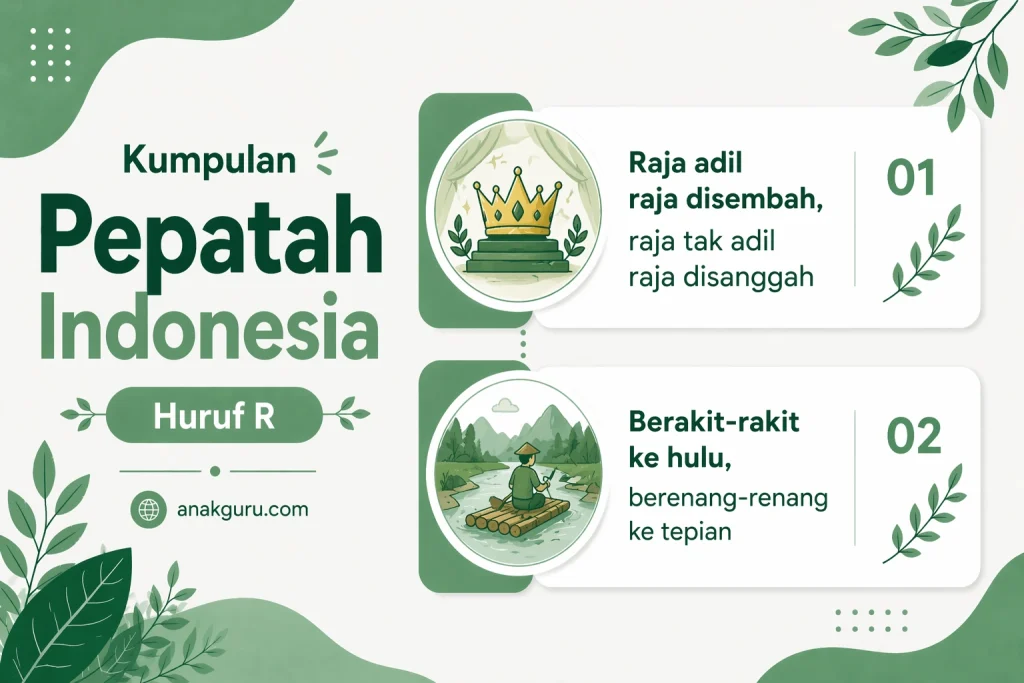 Pepatah Huruf R